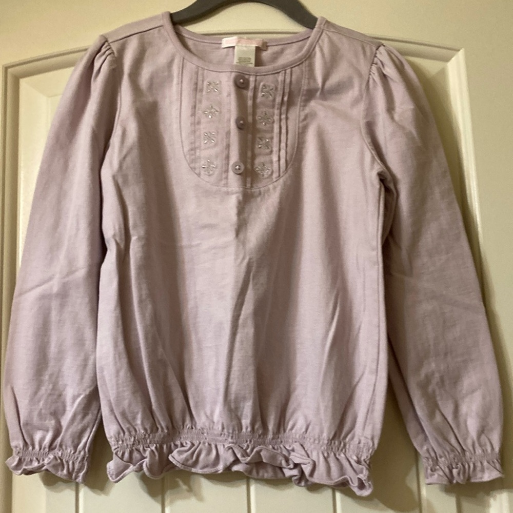 Janie & Jack Size 6 Long Sleeve Top
